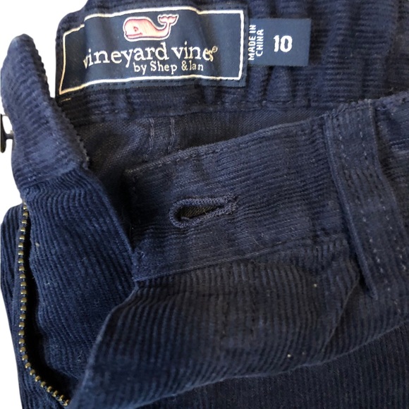 Vineyard Vines Boy Size 10 Tan, Green & Blue Corduroy Pants Bundle - Picture 4 of 5